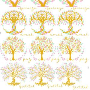 Arbol de la vida  vidrio