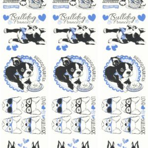 Bulldog frances cerámica