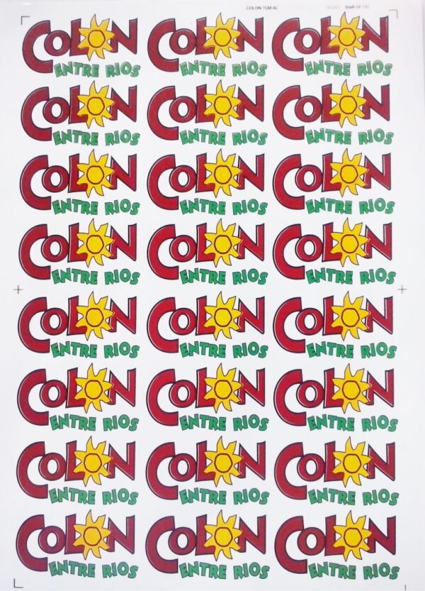 Colon texto ceramica