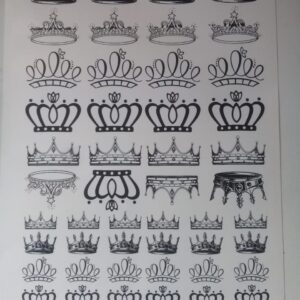 Coronas negras cerámica