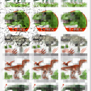 Dinosaurios cerámica