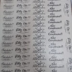 Felicidades 1C cerámica
