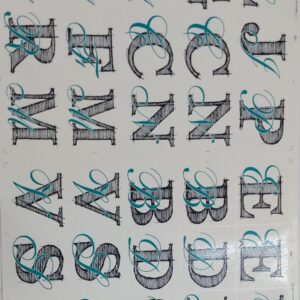 Iniciales vidrio hoja doble PROMO 2X1