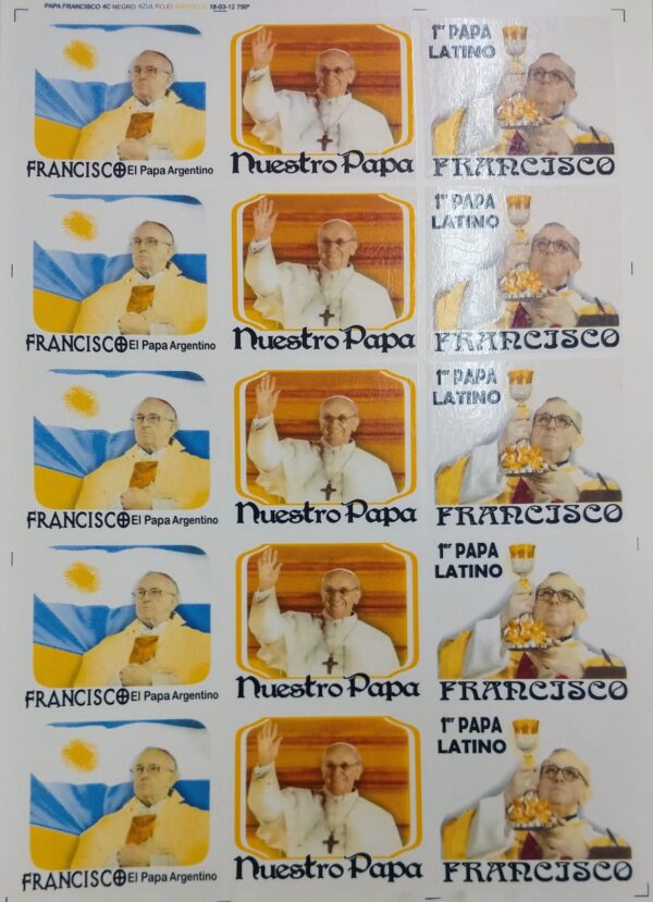Papa francisco ceramica
