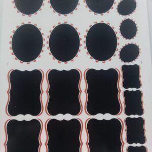 Pizarra negra vidrio