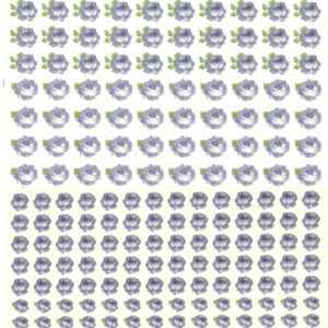 Shabby rococo lila cerámica