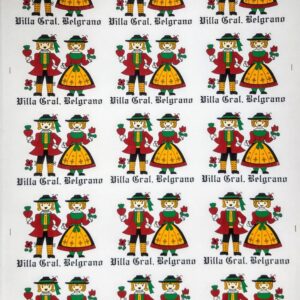 Tiroleses 6 cm vidrio