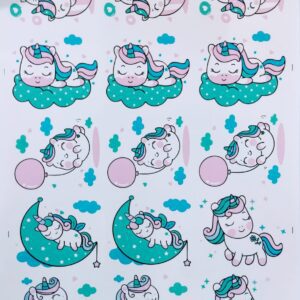 Unicornio bebé cerámica