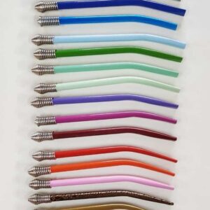 Bombillas comunes x 100 unidades colores surtidos