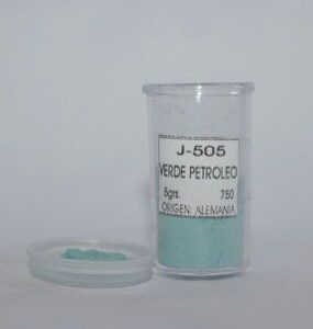 Pigmento 505 verde petroleo