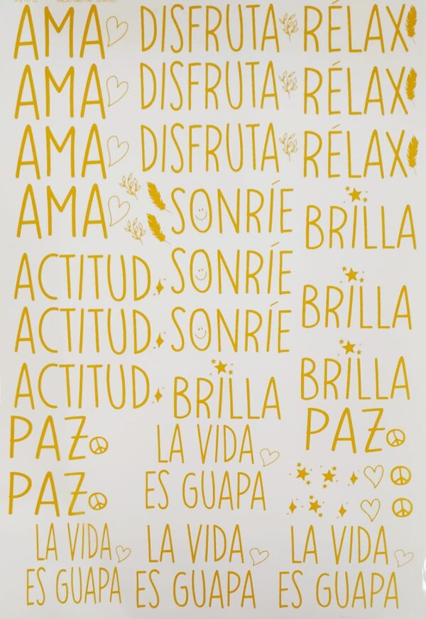 Diseño 117 falso oro céramica