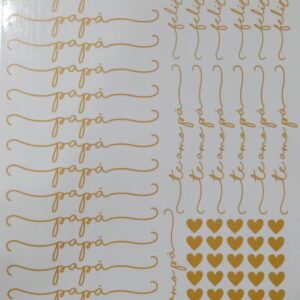 Diseño 98 falso oro ceramica PROMO 2×1