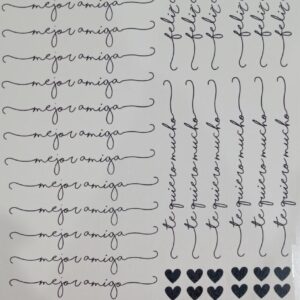 Diseño 101 negro ceramica 2x1