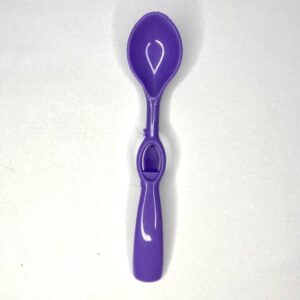 Cucharas plastico violeta