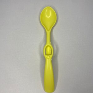 Cucharas plastico amarillo