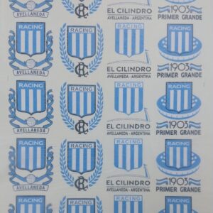 Racing vaso vidrio