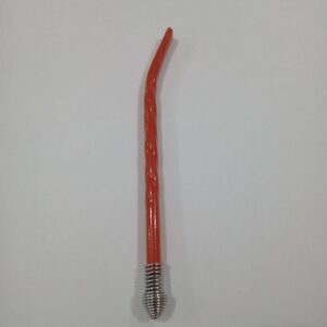 Bombilla torneada naranja