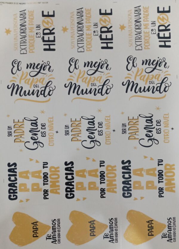 PADRE FRASES 25 CERAMICA