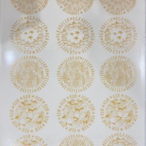 Mandalas navideños ceramica